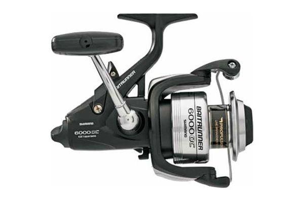 2x shimano 6000 oc baitrunner, Ophalen of Verzenden, Zo goed als nieuw, Molen
