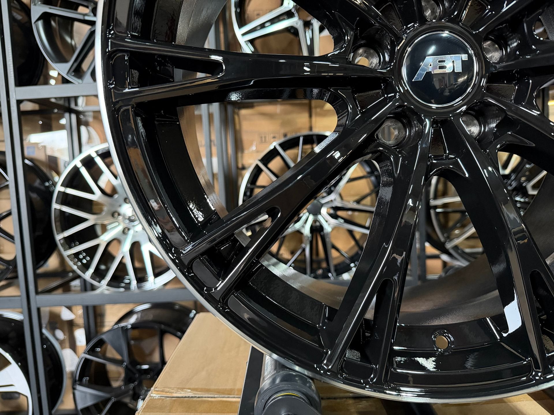 18 inch Audi ABT 5X112 look velgen A3 RS3 A4 Q3 Q5 GOLF 7 8, Velg(en), -, -, Nieuw