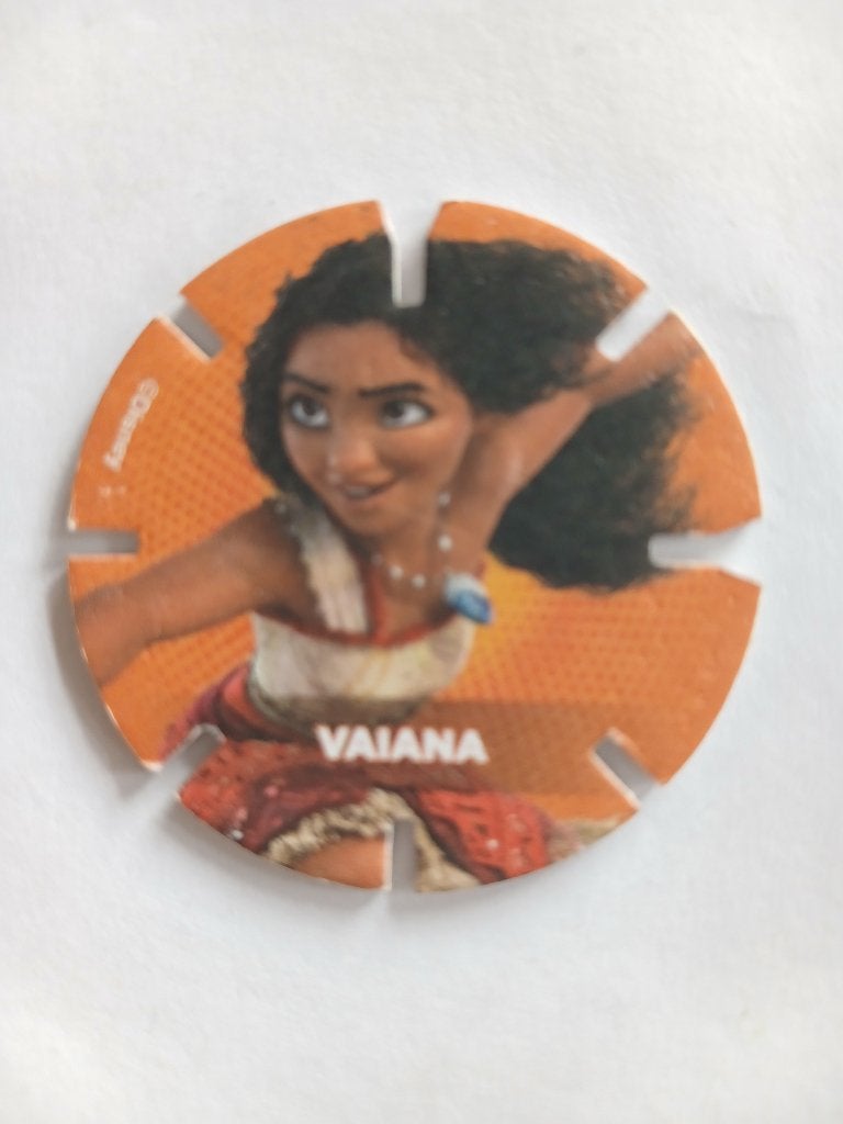 A>H> Disney Flippo's: Vaiana, Bliksem McQueen, Rex (10 stuks, Albert Heijn, Verzenden