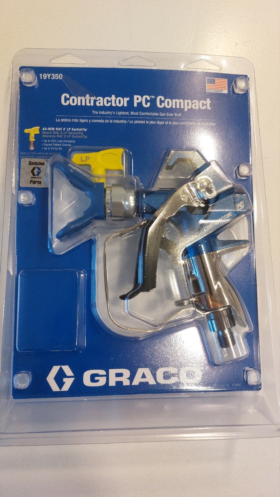 Graco Contractor PC compact 19y350, Ophalen of Verzenden, Nieuw, Verfspuit of Verfpomp