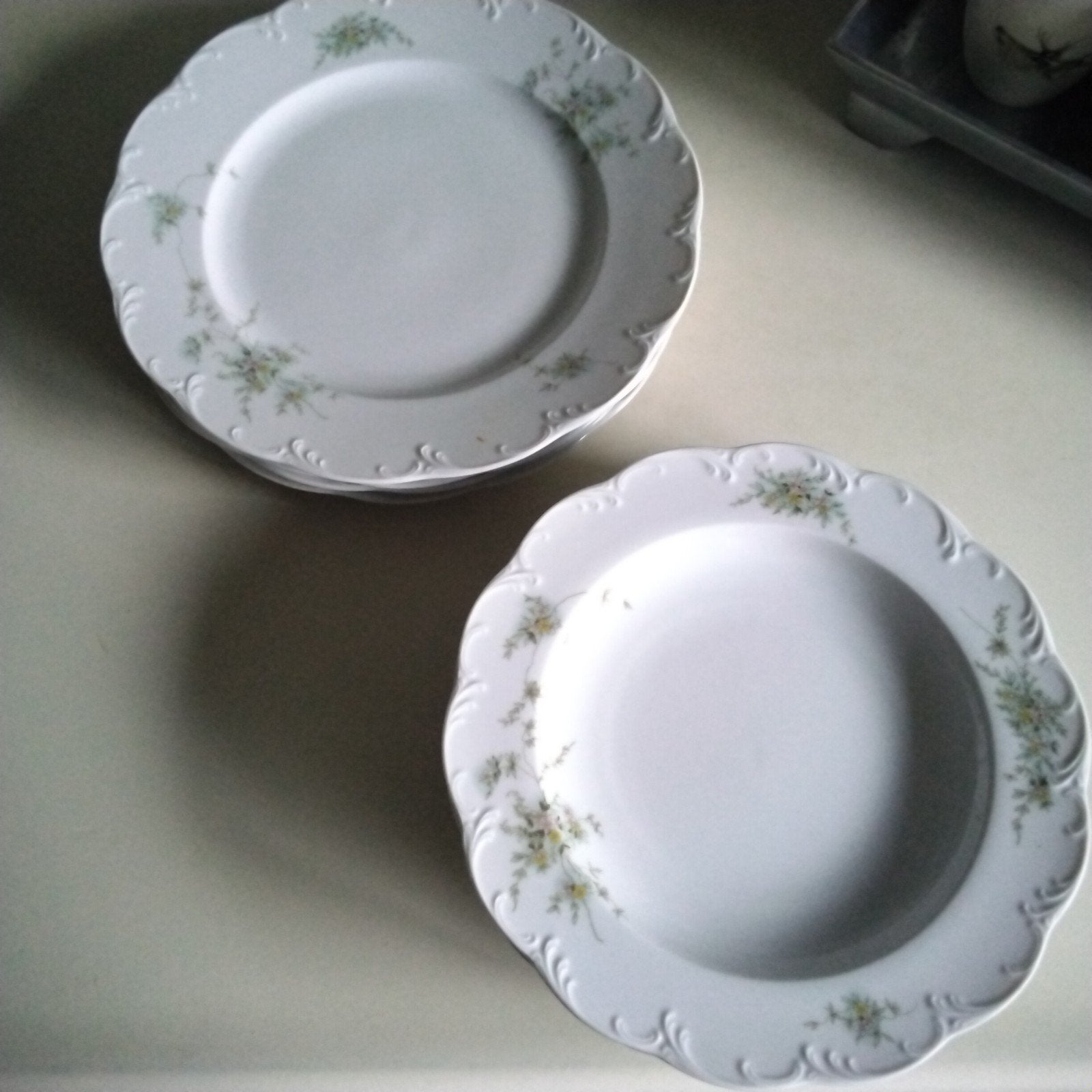 4 rosenthal  classic rose borden, Huis en Inrichting, Keuken | Servies, Ophalen of Verzenden, Porselein, Overige stijlen, Bord(en)