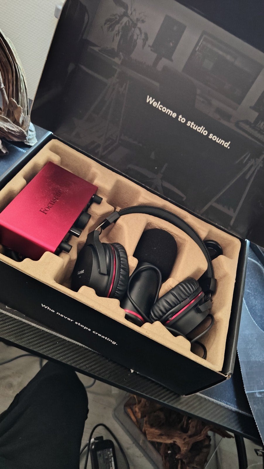 focusrite scarlett solo studio 3rd gen, Ophalen, Nieuw