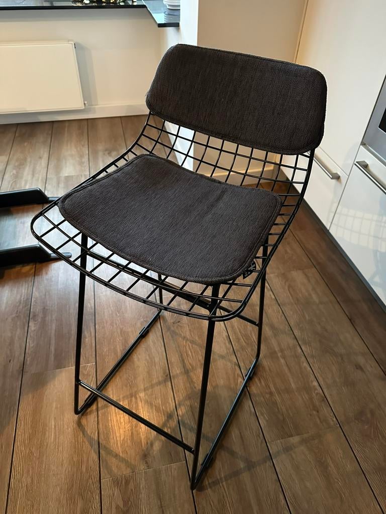 HKLiving barkrukken (2x), Huis en Inrichting, 2 krukken, Ophalen, Zo goed als nieuw, 60 tot 90 cm