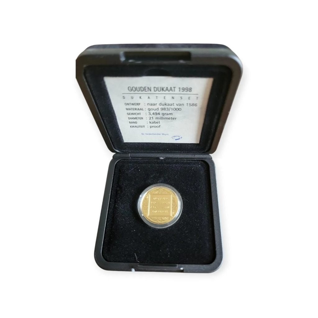 Nederland Gouden Dukaat 1998 in cassette