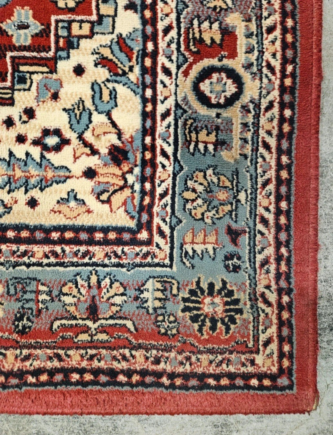 Vintage oosters Bidjar vloerkleed medallion rood 120x169cm, Gebruikt, 100 tot 150 cm, Persian, Perzisch, vintage, oosters, hype