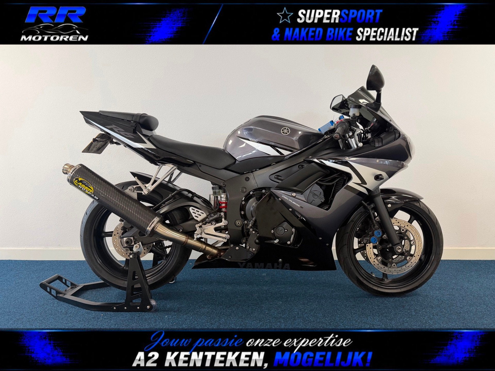 Yamaha Sport YZF-R6 BLACK - GREY - EDITION, Motoren, Motoren | Yamaha, Bedrijf, Meer dan 35 kW, 600 cc, Sport