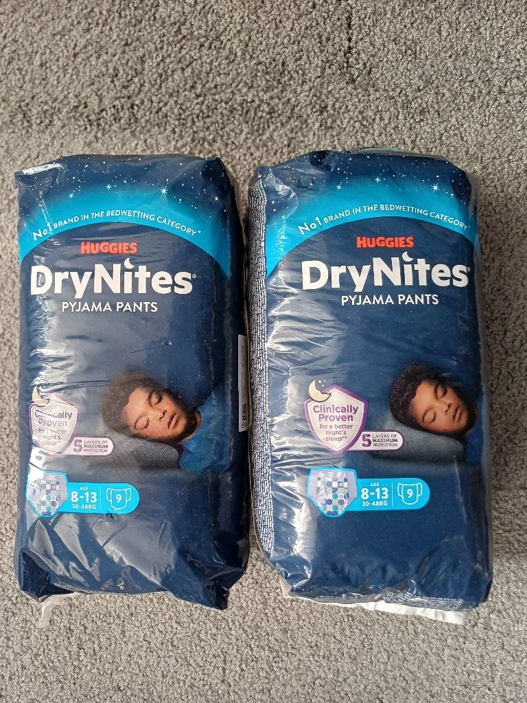Huggies Drynites pyama pants, leeftijd 8-13, Ophalen, Nieuw