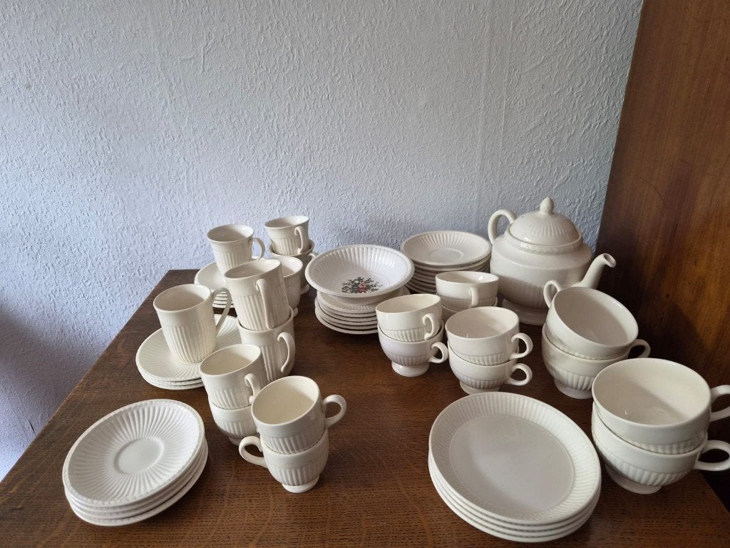Wedgwood High Tea servies | EDME, Huis en Inrichting, Ophalen, Klassiek, Zo goed als nieuw, Compleet servies