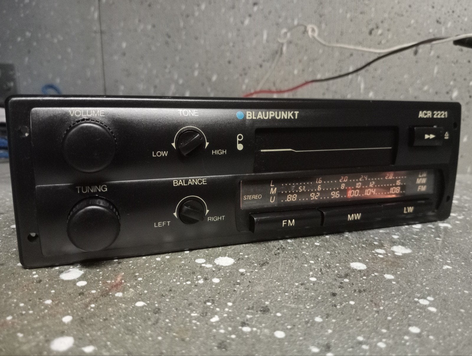 Blaupunkt ACR 2221 Radio FM Cassette, Auto diversen, Ophalen of Verzenden