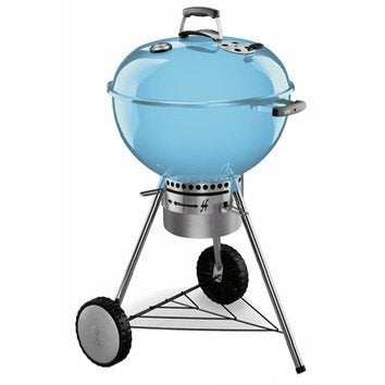 Weber Premium One Touch 57cm blauw, Ophalen, Gebruikt