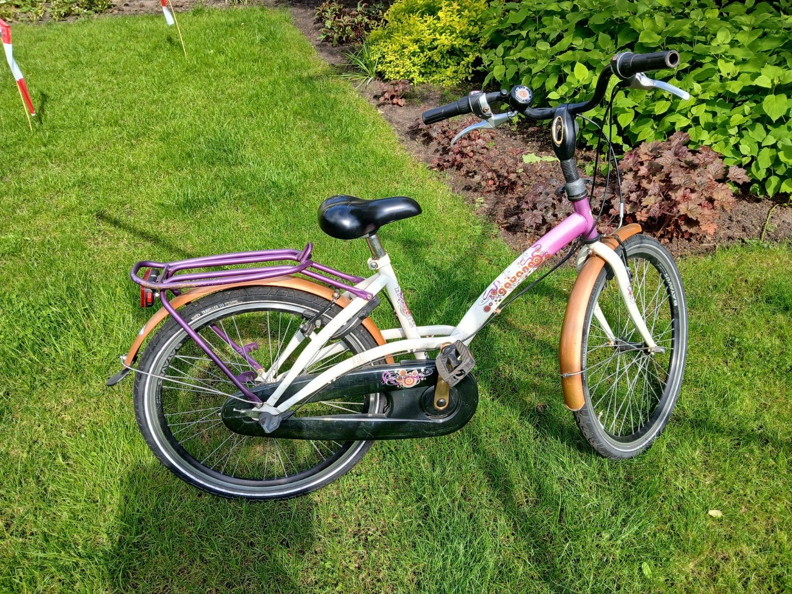 Meisjes fiets Batavus 24 inch, Minder dan 47 cm, Ophalen, Gebruikt, Staal