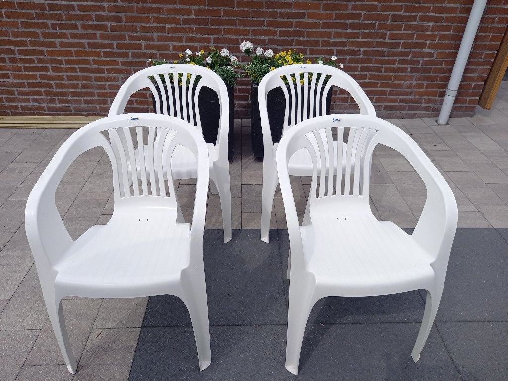 kuipstoelen, Ophalen, Gebruikt, Kunststof, Stapelbaar