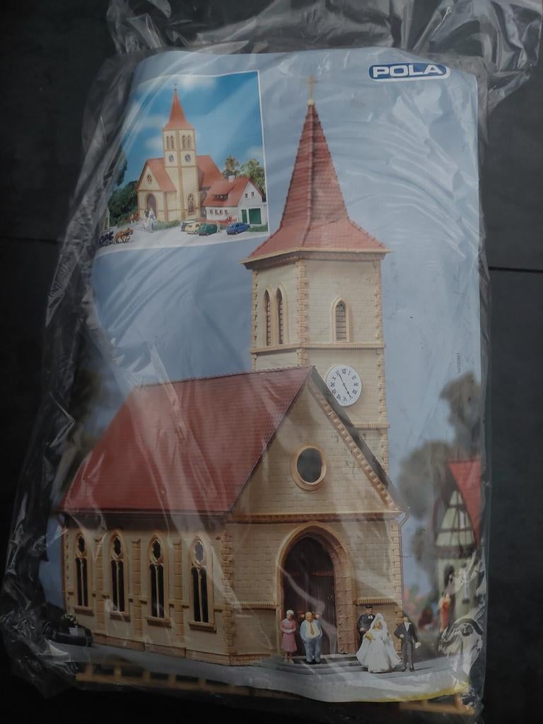 Pola Kerk Modelbouw Kit - Nieuw in Verpakking, Ophalen, Nieuw, Overige typen, Overige merken
