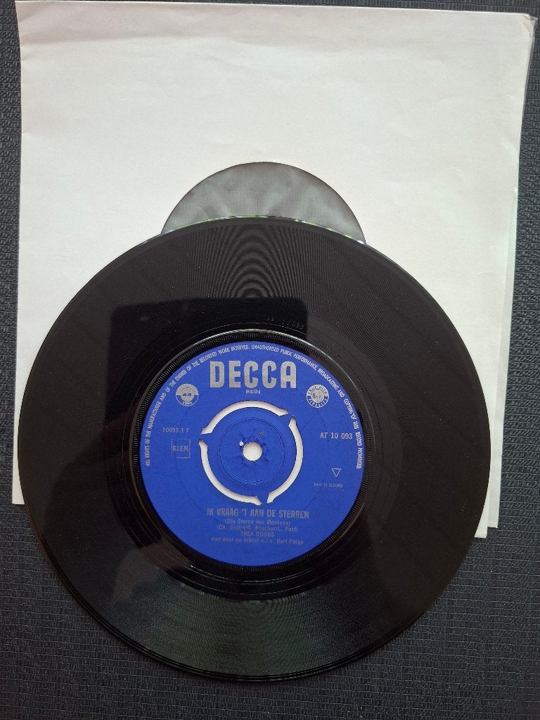 Trea Dobbs - Ik vraag het aan de sterren, Ophalen of Verzenden, Gebruikt, 7 inch, Nederlandstalig