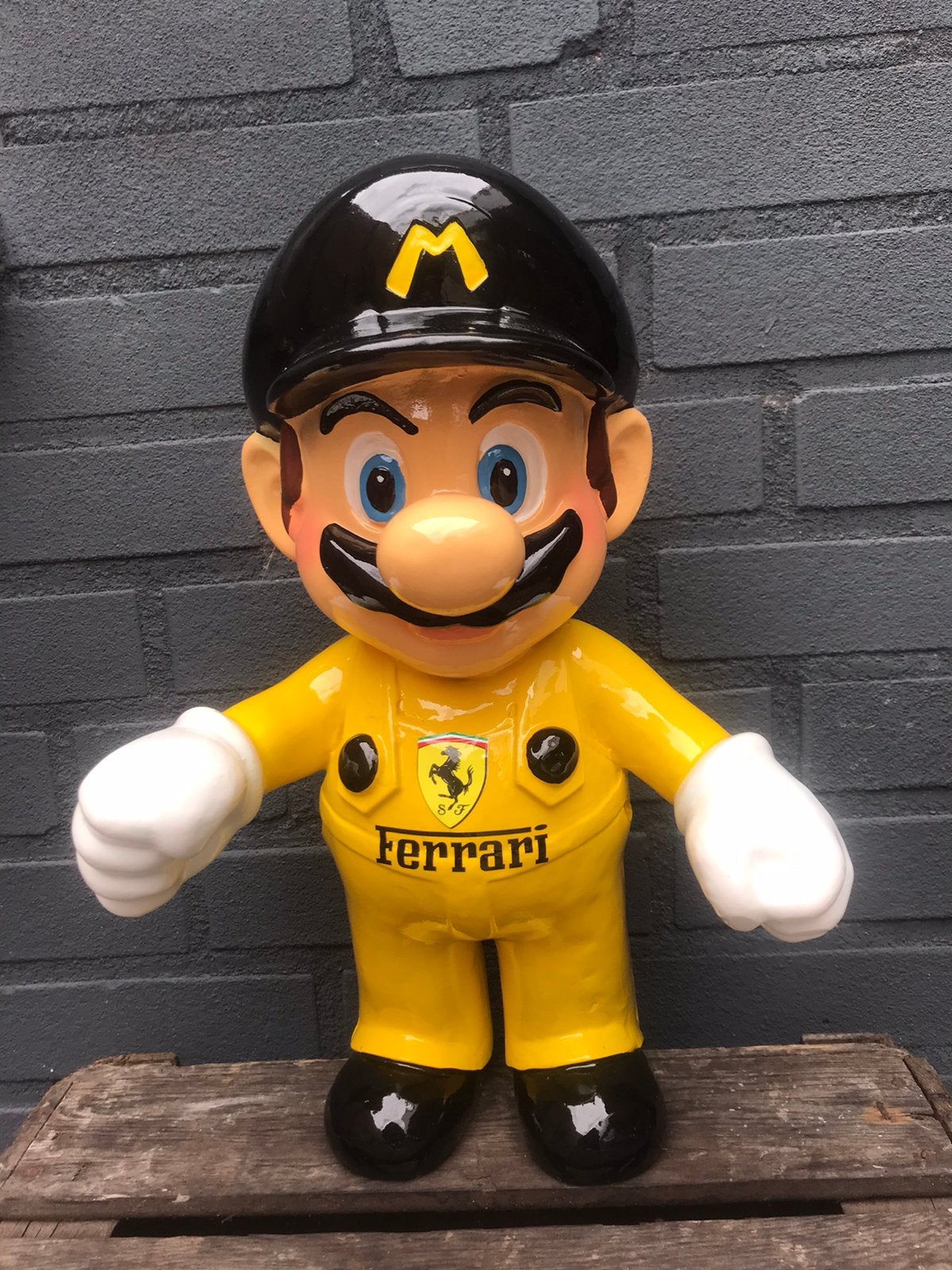 Mario gele Ferrari Pop / beeld, Verzamelen, Ophalen of Verzenden, Zo goed als nieuw