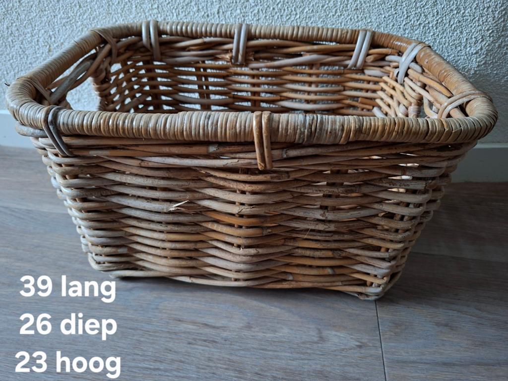 fietsmand voor kinderfiets, Ophalen