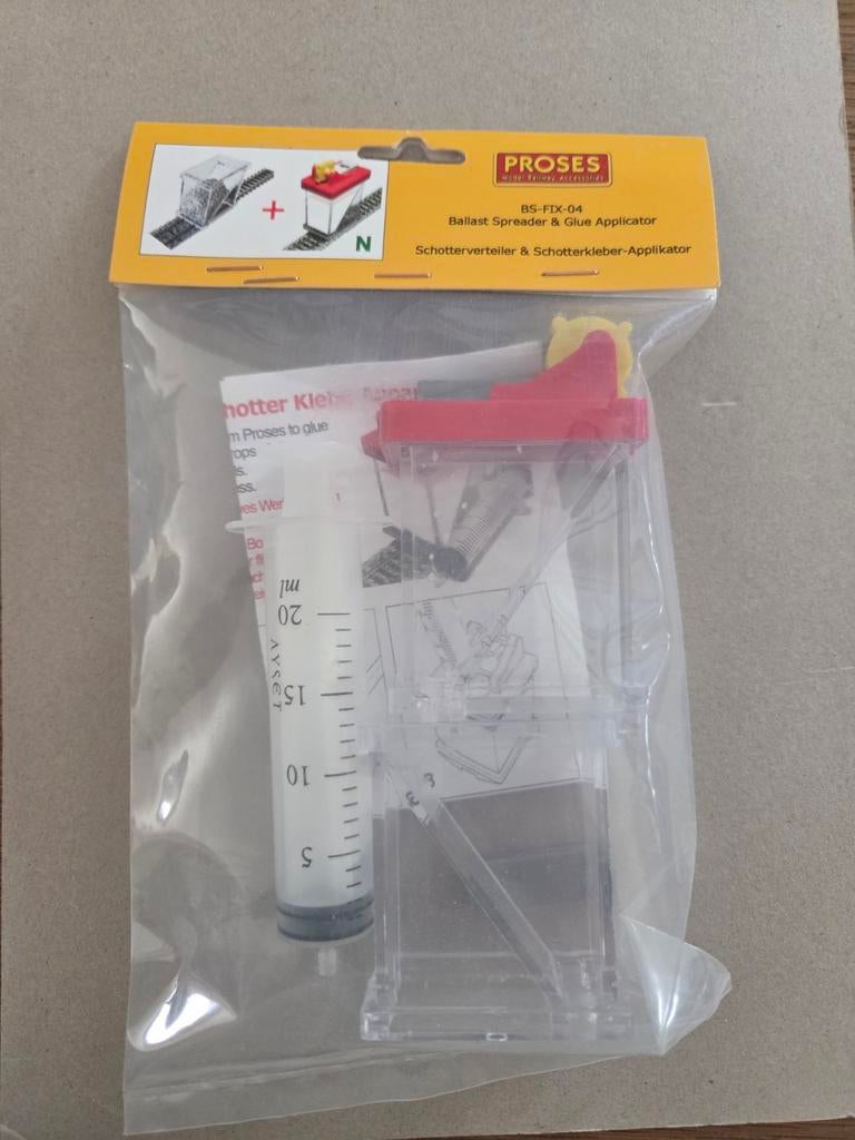 Ballastlijmapplicator met injectiespuit, Ophalen of Verzenden, Nieuw, Gelijkstroom, Overige merken