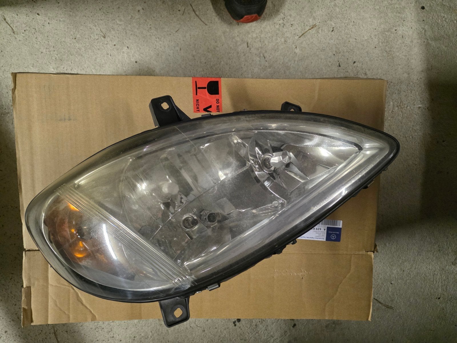 Koplamp rechts Mercedes Viano 2006, Ophalen, Gebruikt, Mercedes-Benz