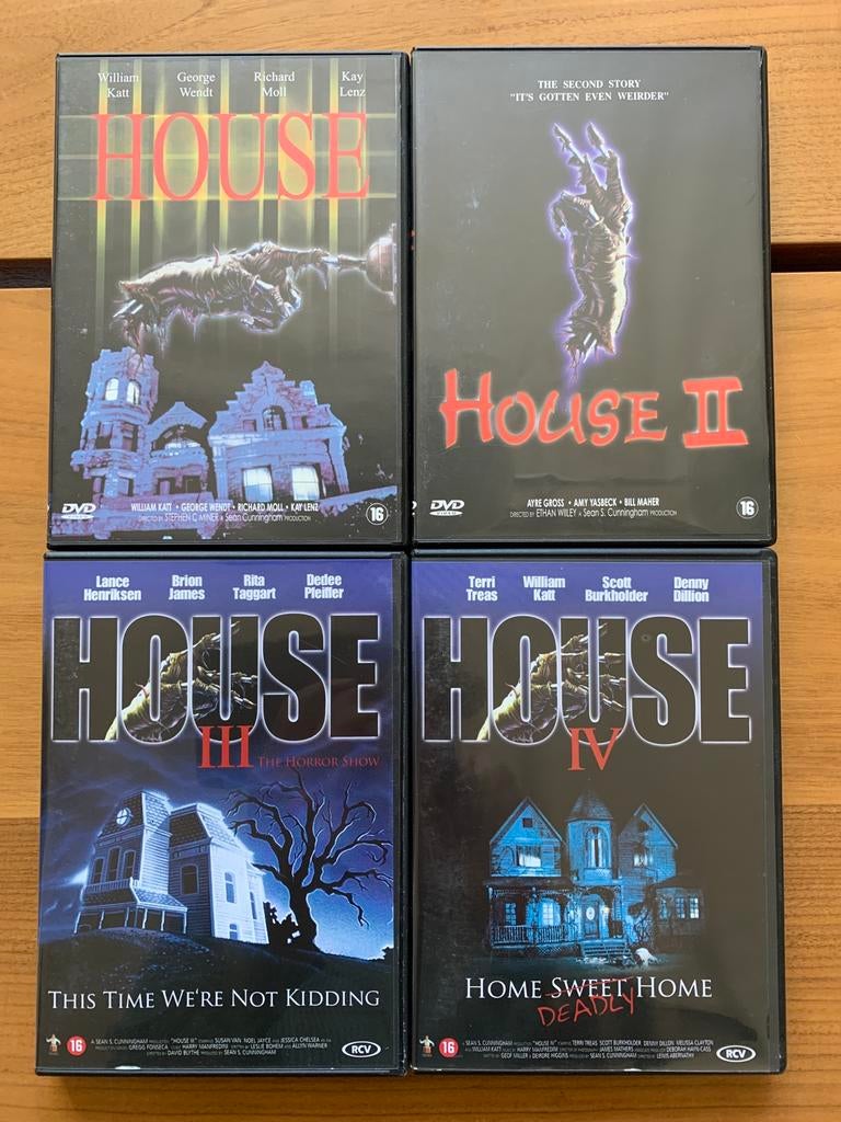 House I - II - III - IV (4 DVD), Vanaf 16 jaar, Ophalen of Verzenden, Nieuw in verpakking, Spoken en Geesten