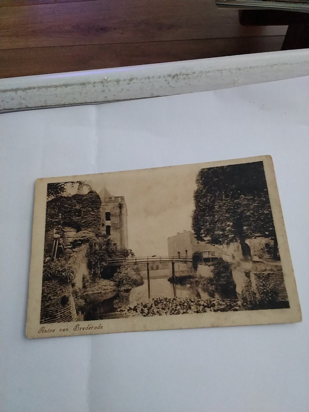 Oude Ansichtkaart Ruïne van Brederode, Ophalen of Verzenden, Voor 1920, Ongelopen, Noord-Holland