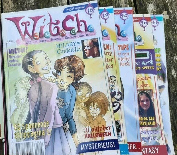 W.I.T.C.H. Tijdschriften Collectie - Diverse Nummers witch, Ophalen of Verzenden, Gelezen, Damesbladen