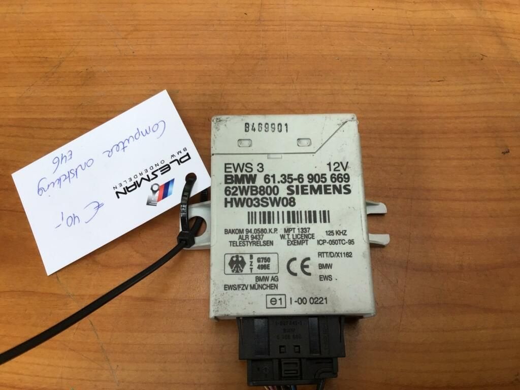 Module diversen BMW E46 61356905669, Gebruikt, -, -, Ophalen of Verzenden
