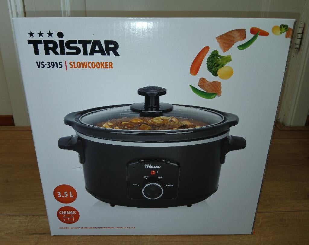 Nieuw! Tristar Slowcooker 3,5L, Witgoed en Apparatuur, Slowcookers, Ophalen of Verzenden, Nieuw