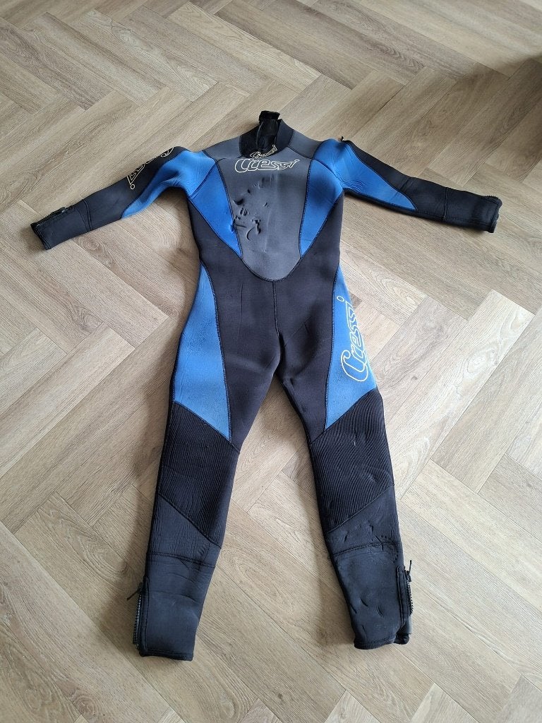 Duikpak Cressi 2x 7mm, Watersport en Boten, Duiken, Ophalen, Gebruikt, Duikpak