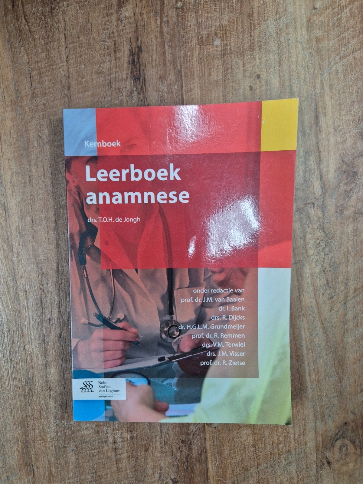 Kernboek Leerboek Anamnese - Medisch Studieboek, Boeken, Gelezen, Ophalen of Verzenden, WO, Drs. T.O.H. de Jongh