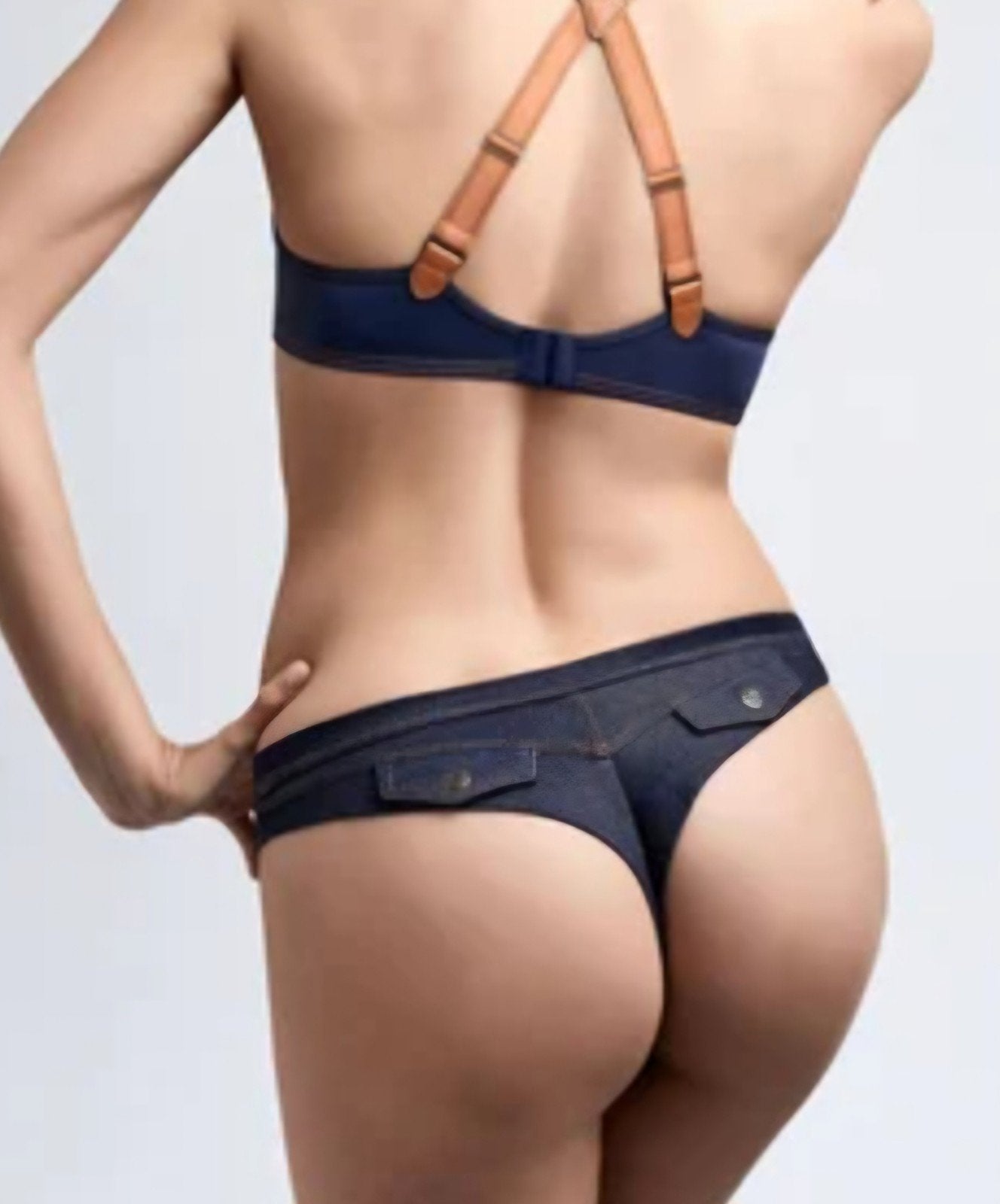 Marlies Dekkers Calamity Jane String XL, Marlies Dekkers, Verzenden, Blauw, String