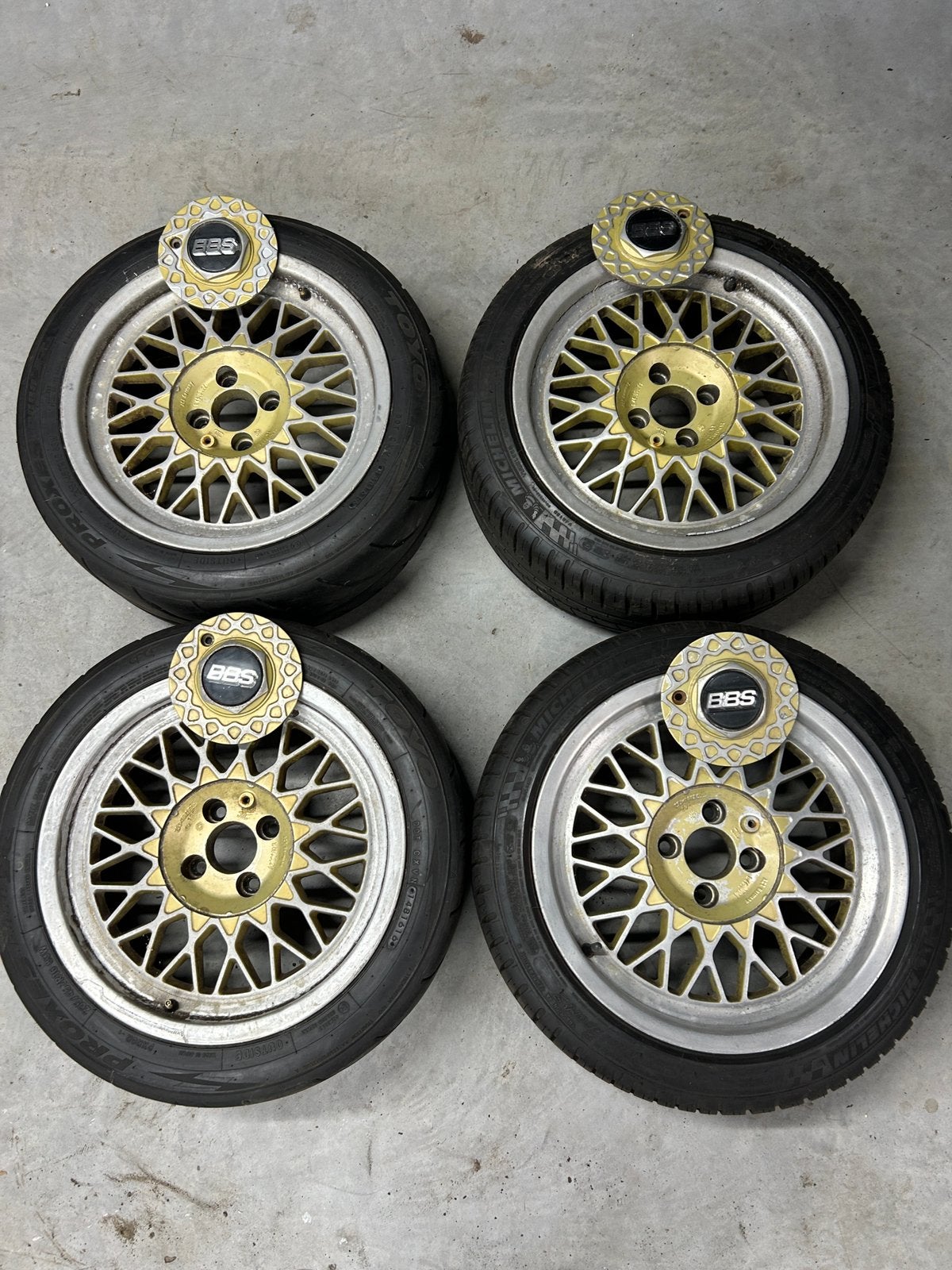 ACT Mesh 16 inch velgenset 4x100 – 7,5J ET25 – BMW E30, Auto-onderdelen, Banden en Velgen, Ophalen, Velg(en), 16 inch, 205 mm