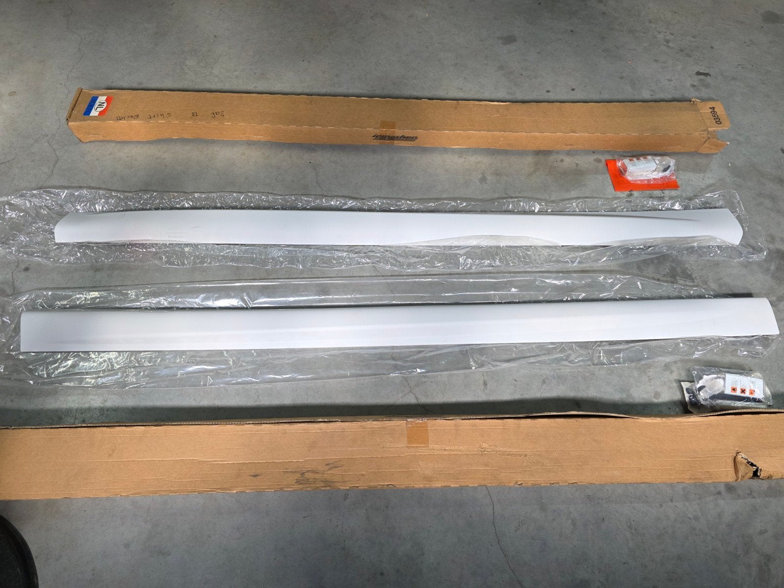site skirts opel zafira b irmscher, Auto-onderdelen, Voor, Opel, Nieuw, Ophalen of Verzenden
