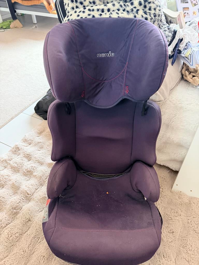 Nania autostoel - Comfortabel en veilig, Kinderen en Baby's, Overige merken, Autogordel, Zo goed als nieuw, 9 t/m 36 kg