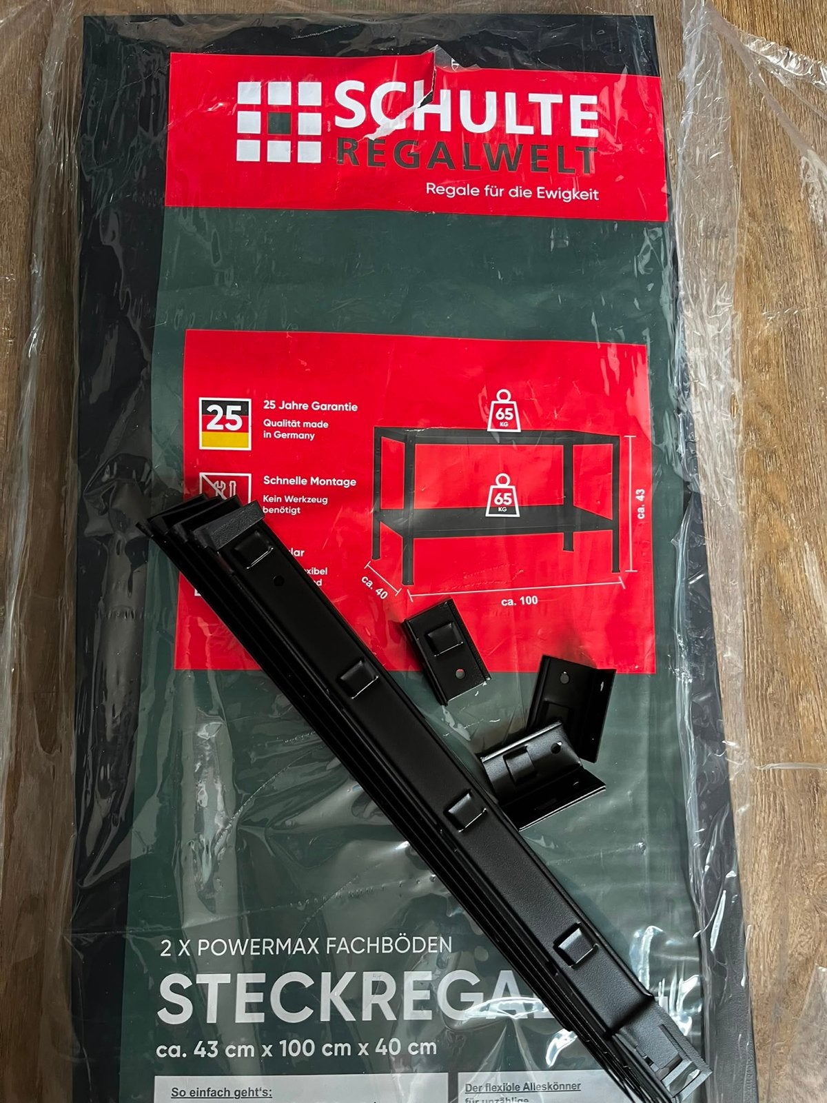 Nieuw Schulte Steckregal Garage Rek - 100x43x40 cm, Ophalen, Nieuw