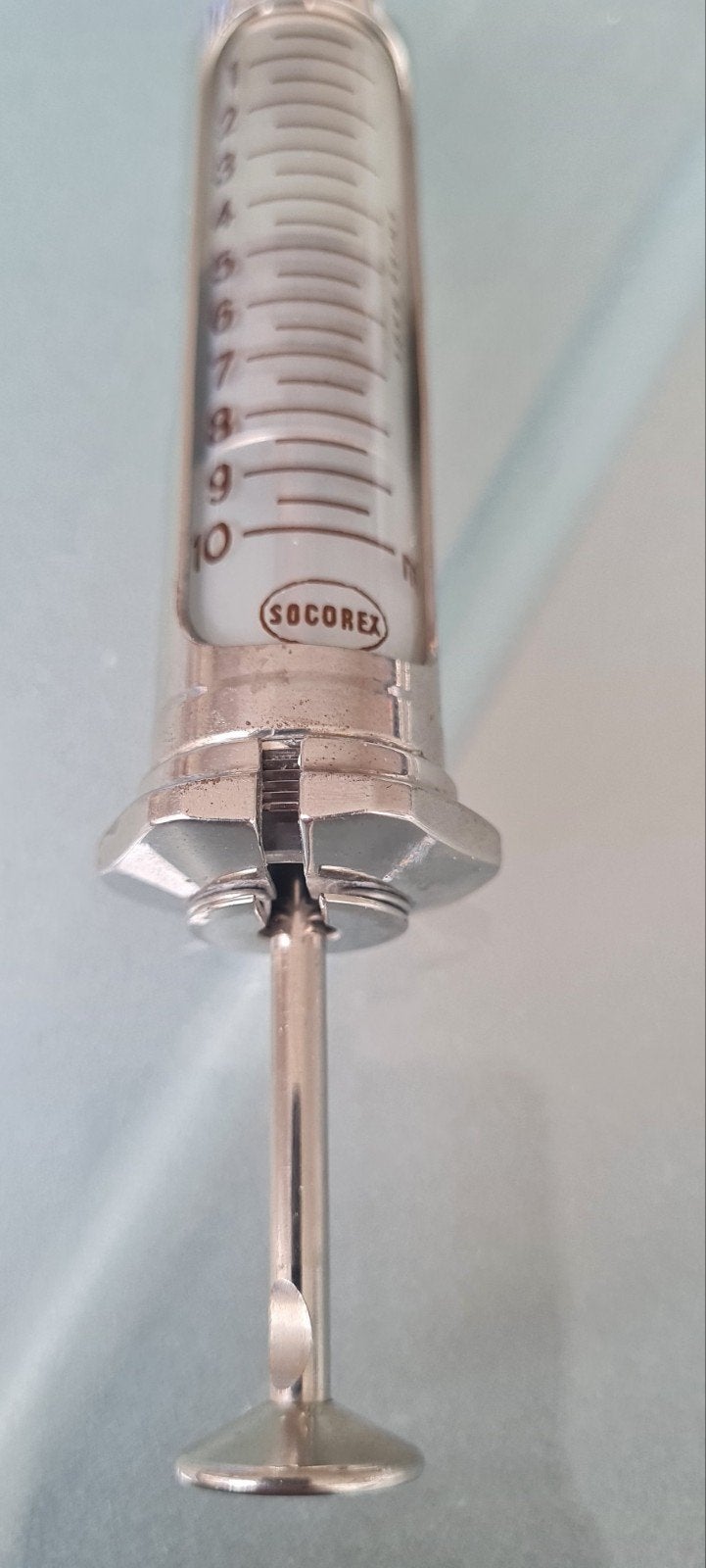 Vintage Socorex Standard 50 Injectiespuit met Naalden, Antiek en Kunst, Ophalen of Verzenden