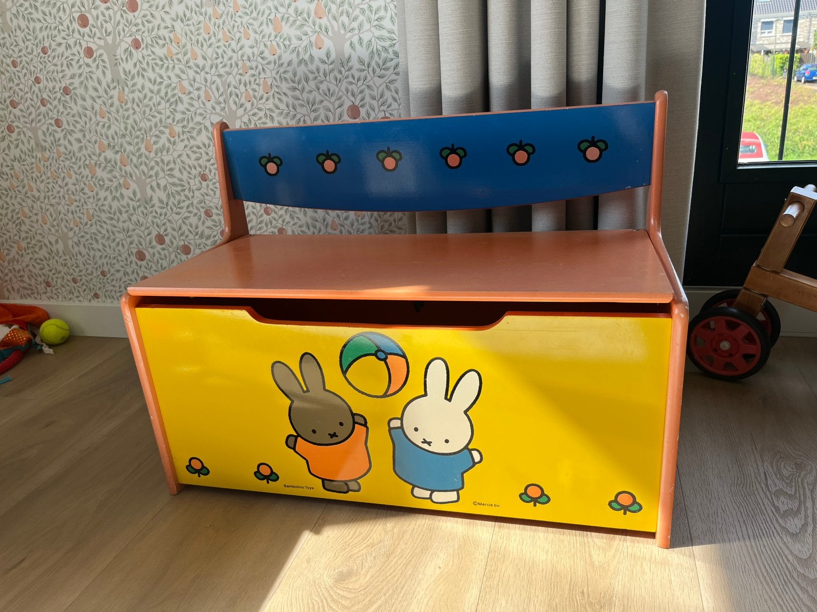 Vintage opbergbankje Nijntje, Ophalen, Gebruikt