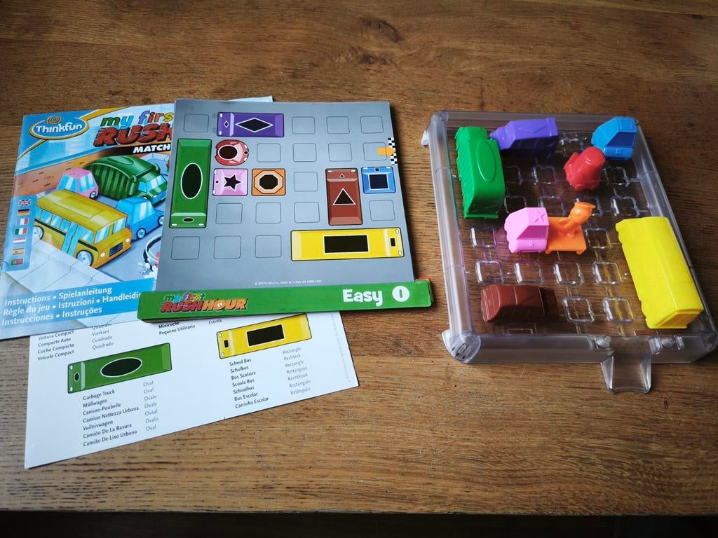 Thinkfun My First Rush Hour - Puzzelspel voor peuters, Ophalen of Verzenden, Gebruikt, Puzzelen
