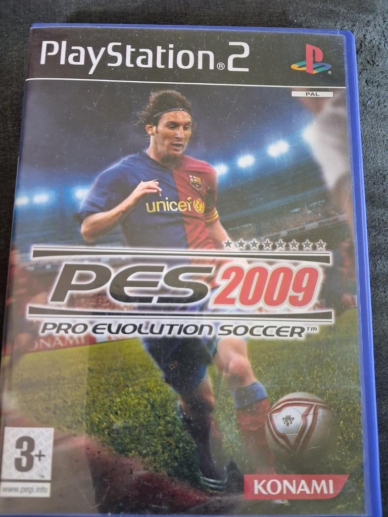PES 2009 Pro Evolution Soccer PlayStation 2, Eén computer, Ophalen of Verzenden, Zo goed als nieuw, Sport