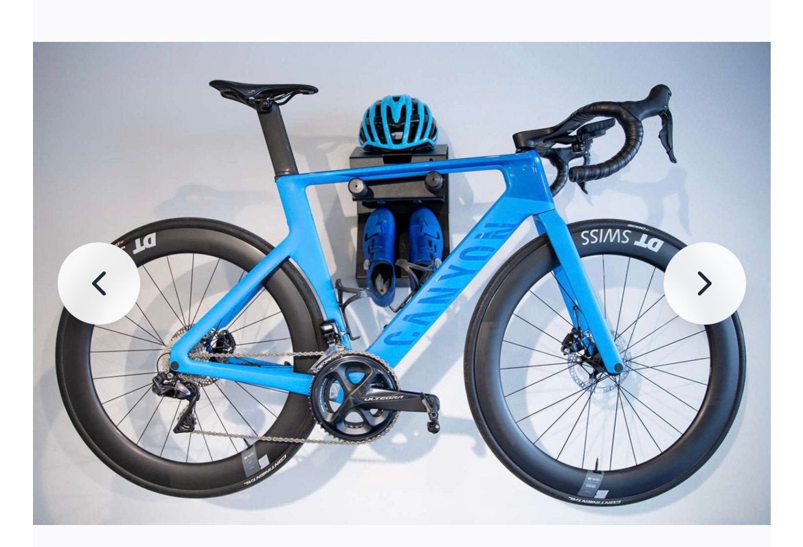 Zwarte metalen XAND fiets ophangbeugel wandbeugel, Ophalen of Verzenden, Gebruikt