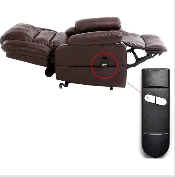 Afstandsbediening voor sta op stoel of relax fauteuil 2 knop, Kunststof, N, N, Nieuw