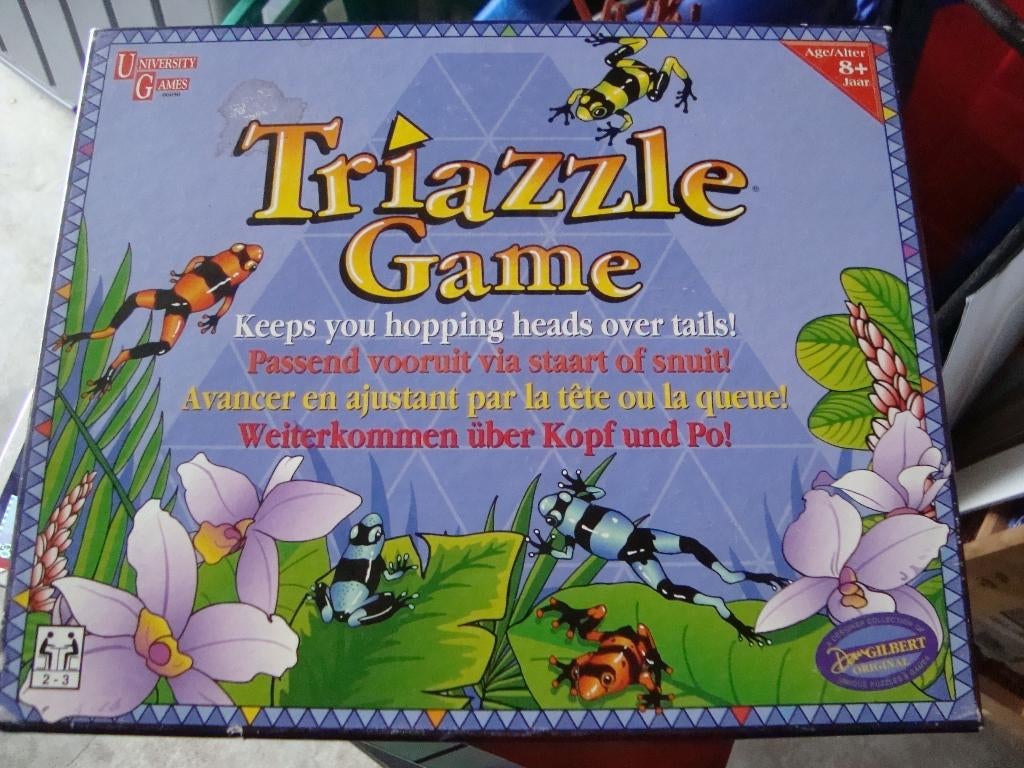 Triazzle game, Ophalen of Verzenden, Zo goed als nieuw