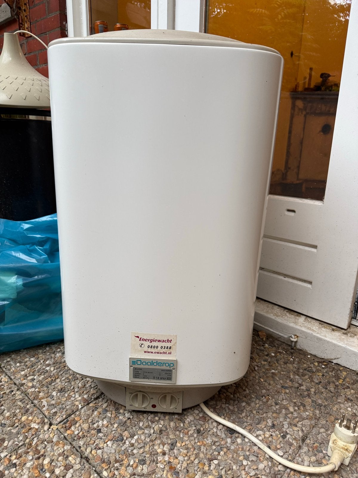 Daalderop Boiler 50 Liter - Goed Werkend, Doe-het-zelf en Verbouw, Ophalen, Gebruikt, 20 tot 100 liter, Aardgas