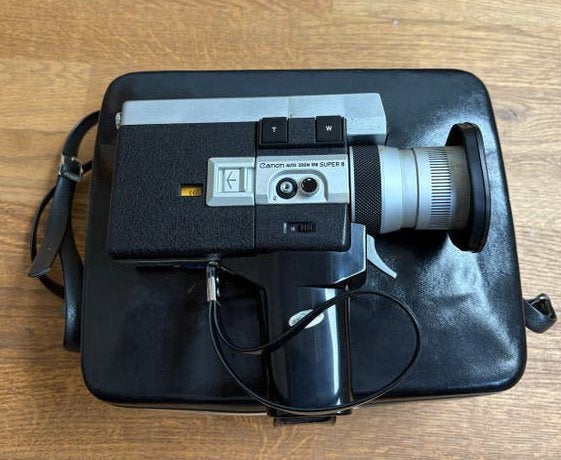 Canon Super 8 Auto Zoom 518 filmcamera, Ophalen of Verzenden, 8mm, Camera