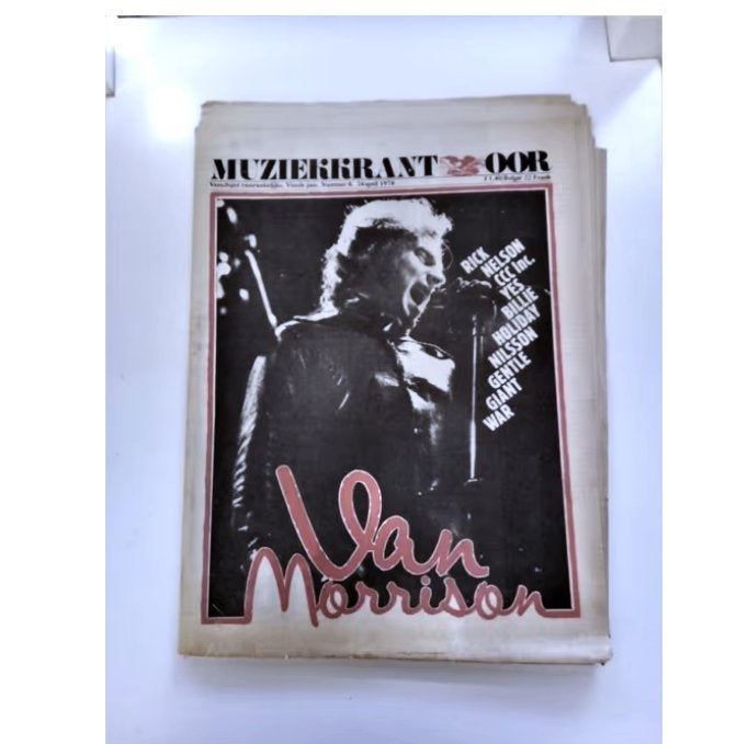 Muziekkrant Oor 1974 nr. 19 - Van Morrison cover, Ophalen of Verzenden