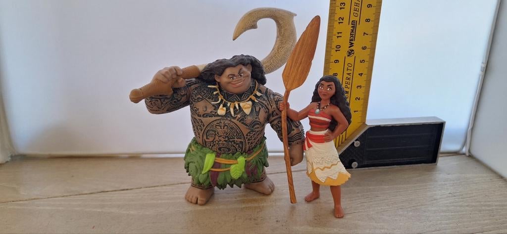 Disney Moana poppetjes set/2 bullyland (26326), ., Bullyland, Ophalen of Verzenden, Zo goed als nieuw