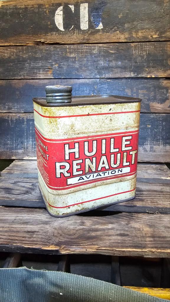 Huile renault olieblik, Ophalen of Verzenden, Overige