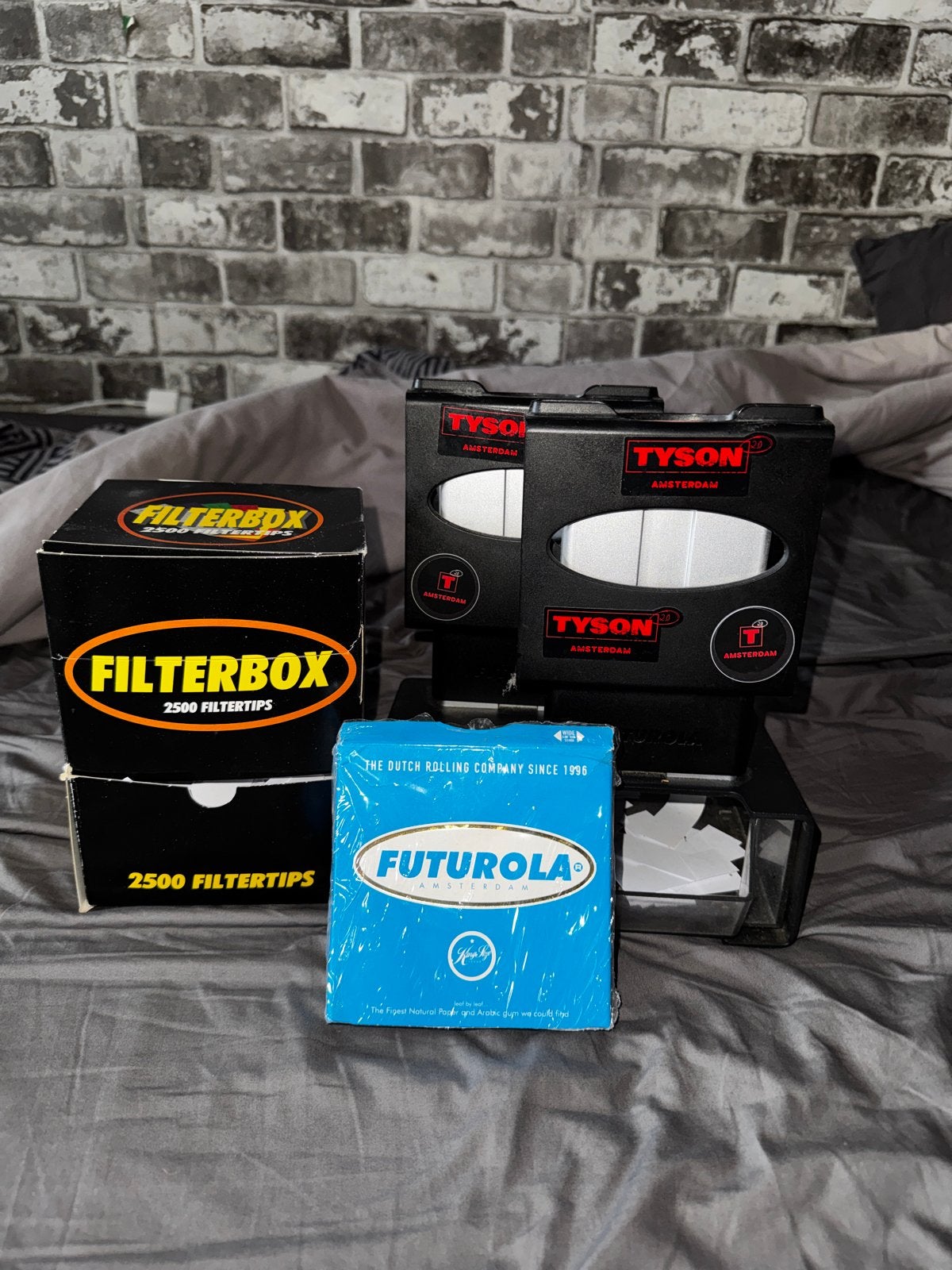 Filterbox, Tyson en Futurola filtertip, Verzamelen, Ophalen of Verzenden, Nieuw, Overige typen