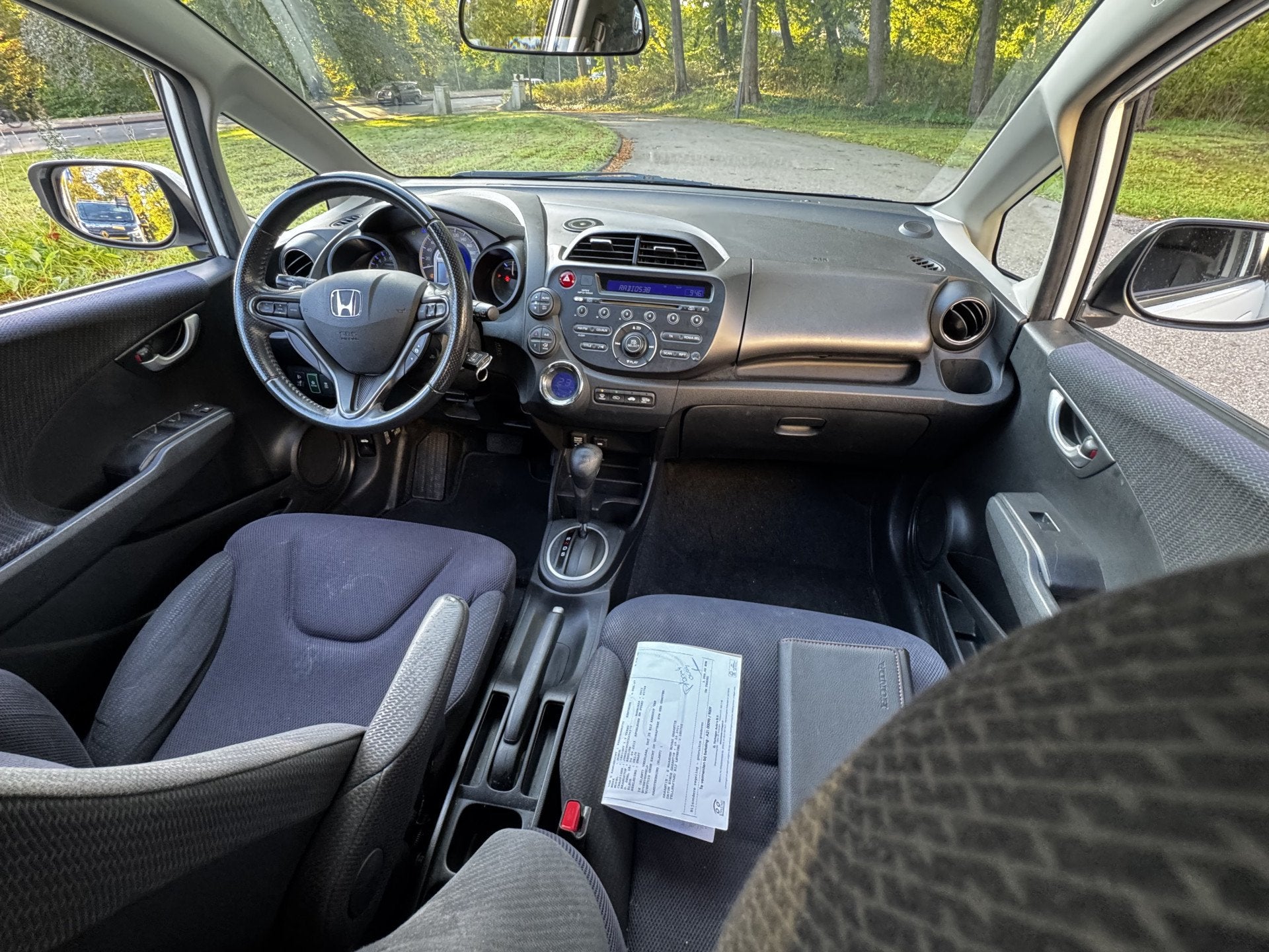 Honda Jazz 1.4 HYBRID AUT, 1:23 !, RIJKLAAR (bj 2012), Auto's, Euro 5, Gebruikt, 4 cilinders, Bedrijf
