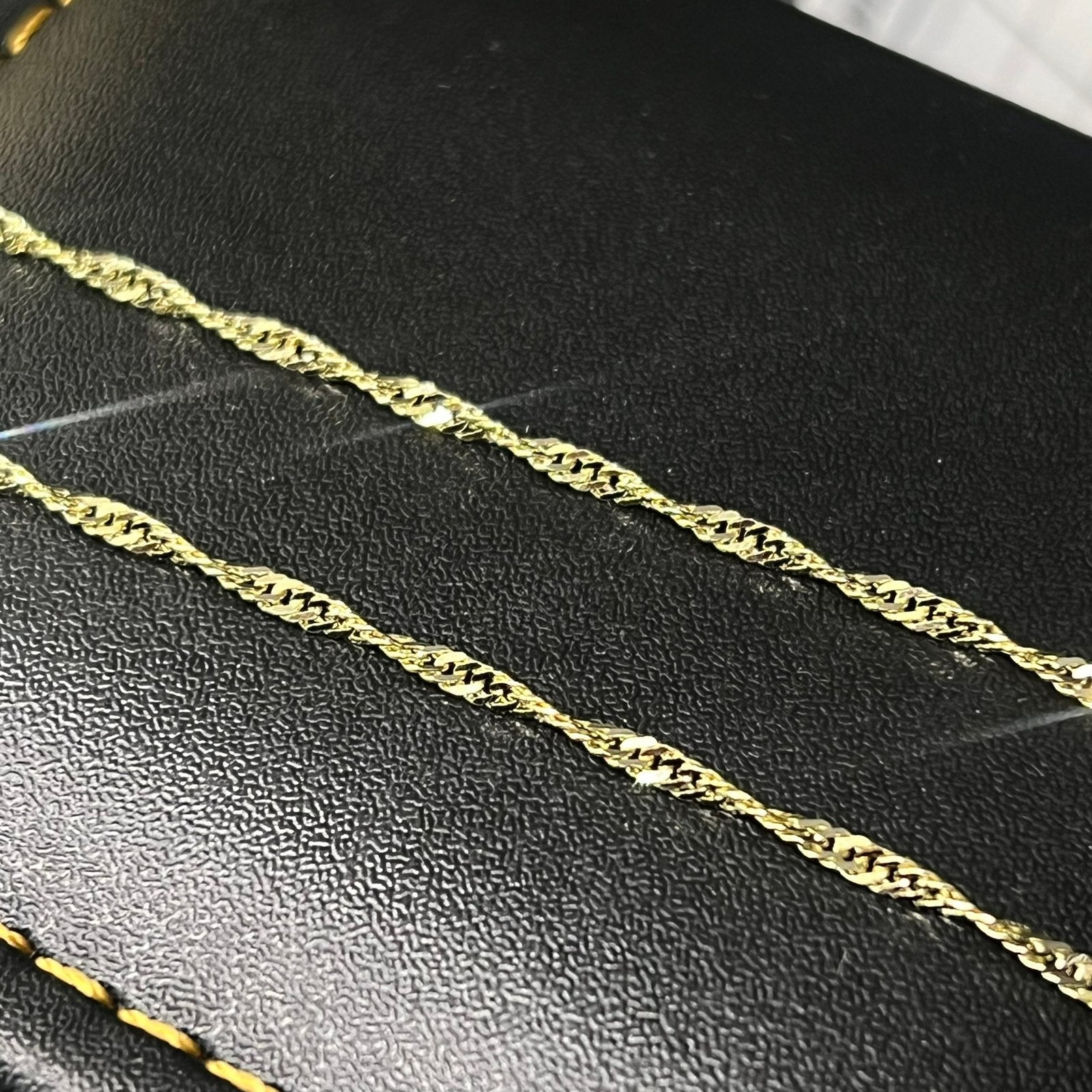 14 karaat gouden ketting prachtig schakel, Ophalen of Verzenden, Nieuw, Goud