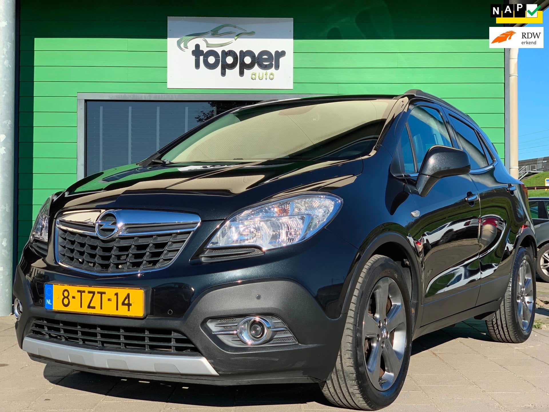 Opel Mokka 1.4 T Cosmo|2e Eigenaar|Navigatie|Camera|Trekhaak, Auto's, Voorwielaandrijving, Euro 5, Gebruikt, 4 cilinders